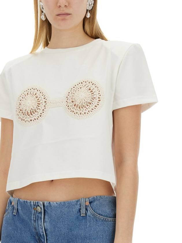 T-SHIRT CON CROCHET BRA - MAGDA BUTRYM - BALAAN 3