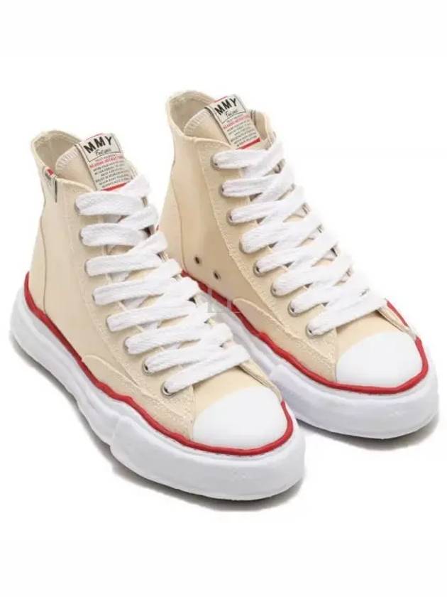 A04FW728 Natural Peterson OG Sole Canvas High Top Sneakers - MIHARA YASUHIRO - BALAAN 1