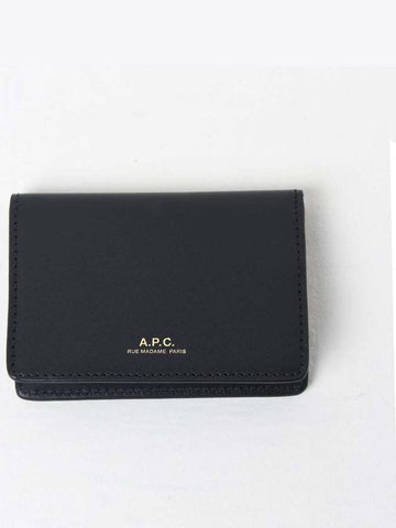 Stephen Horizon Card Wallet Black - A.P.C. - BALAAN 1