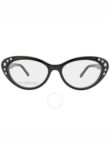 Swarovski Demo Cat Eye Ladies Eyeglasses SK5429 001 53 - SWAROVSKI - BALAAN 1