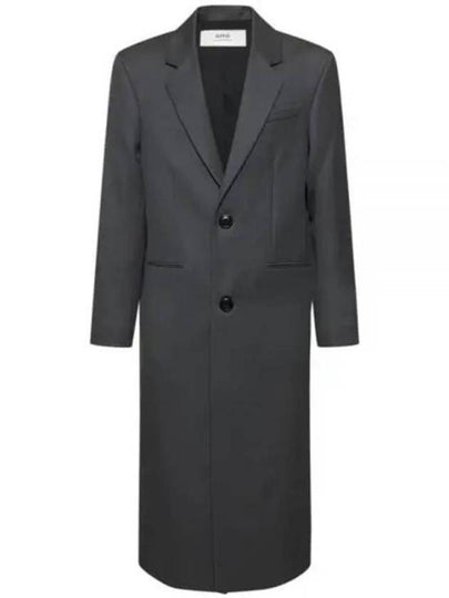 Coat UCO306 WV0004 081 Gray STONE - AMI - BALAAN 2