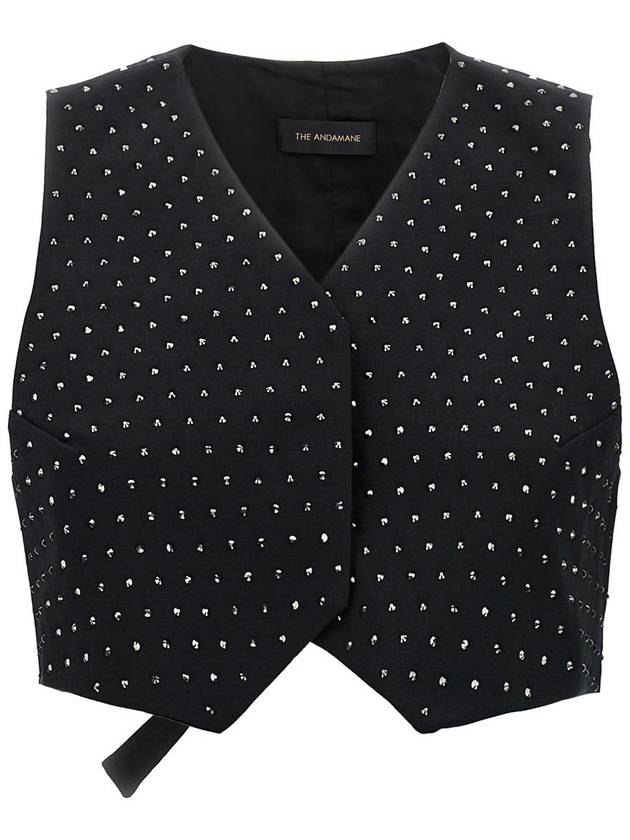 The Andamane 'Nadine Crystal' Waistcoat - ANDAMANE - BALAAN 1