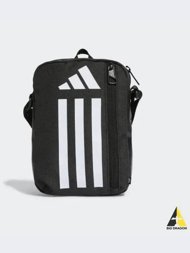 Essential Training Shoulder Bag BLACKwhite - ADIDAS - BALAAN 1