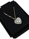 22B CC logo heart cubic pearl necklace AB9385 - CHANEL - BALAAN 5