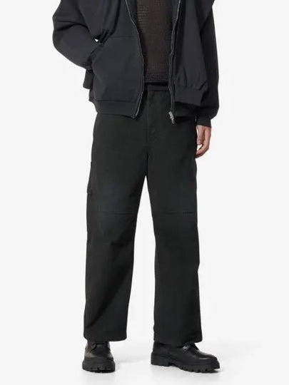 Cropped Cargo Straight Pants Black - BALENCIAGA - BALAAN 2