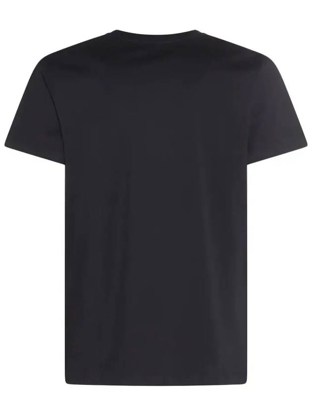 Zafferh Graphic Print Cotton Short Sleeve T-Shirt Black - ISABEL MARANT - BALAAN 3