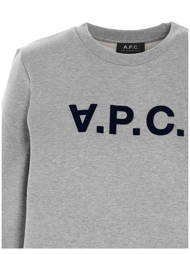 VPC Logo Sweatshirt Grey - A.P.C. - BALAAN 3