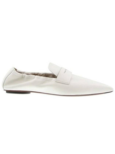 Leather Penny Loafers White - TOD'S - BALAAN 1