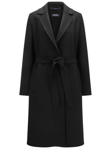 PAULINE long coat black 2390111631 013 - MAX MARA - BALAAN 1