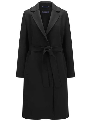 PAULINE long coat black 2390111631 013 - MAX MARA - BALAAN 1