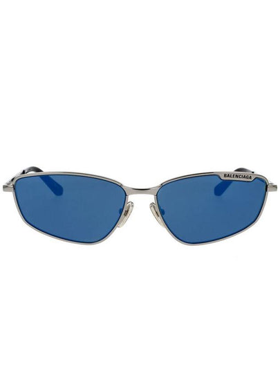 Eyewear Engraved Logo Rectangular Frame Sunglasses - BALENCIAGA - BALAAN 2