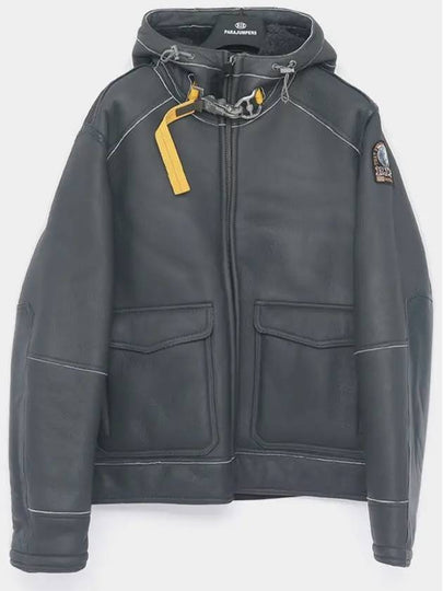 Elton Special Edition Sharing Lambskin Hooded Men s Jacket PMJKSE01 736 - PARAJUMPERS - BALAAN 2