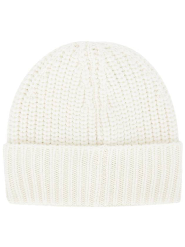 Wool Beanie White - MONCLER - BALAAN 3