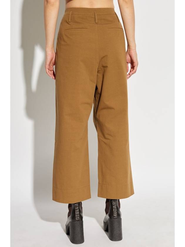 HERSKIND Cotton Trousers 'Carl', Women's, Brown - BIRGITTE HERSKIND - BALAAN 4