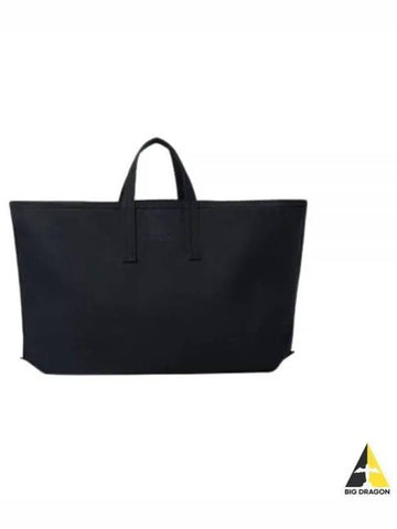 24 STANDARD EMBROIDERED LOGO TOTE BAG DARKEST NAVY 738 - STUDIO NICHOLSON - BALAAN 1