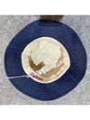 Logo Patch Denim Bucket Hat Indigo Blue - ACNE STUDIOS - BALAAN 7