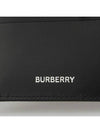 Check Slim Bifold Leather Half Wallet Beige - BURBERRY - BALAAN 4