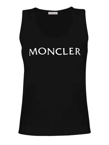 Women's Logo Tank Top 8P000 01 89A0D 999 - MONCLER - BALAAN 1