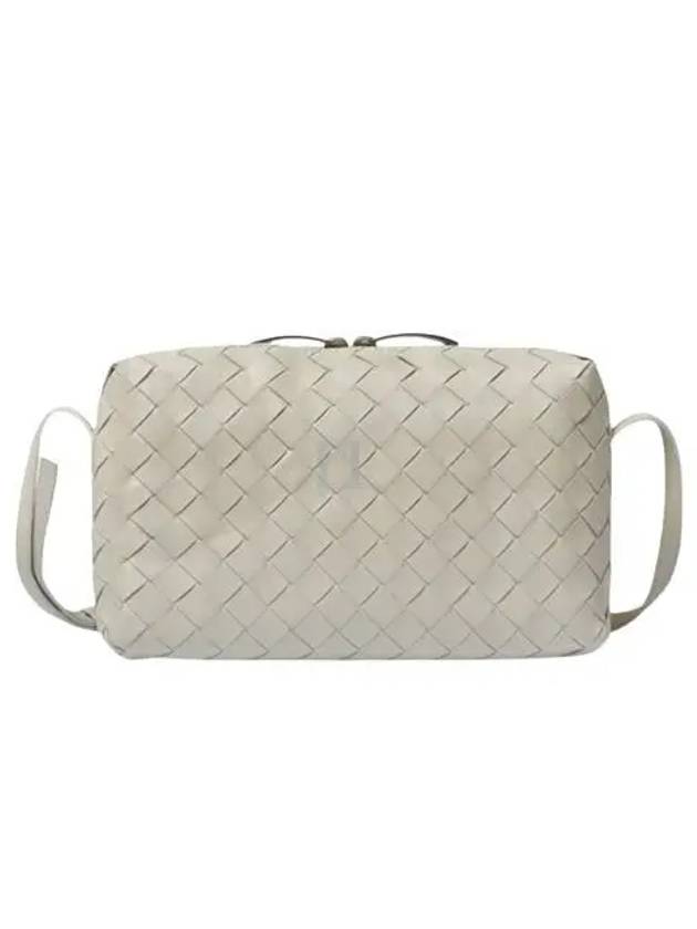 Intrecciato Leather Mini Cross Bag Beige - BOTTEGA VENETA - BALAAN 2