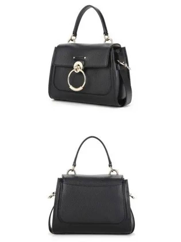 Tess Small Day Tote Shoulder Bag Black - CHLOE - BALAAN 6