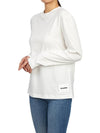 Women's Organic Cotton Long Sleeve T Shirt 3 Pack White - JIL SANDER - BALAAN 6