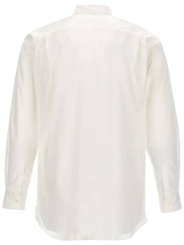 long sleeve shirt FLB013W231 WHITE BLACK - COMME DES GARCONS - BALAAN 3