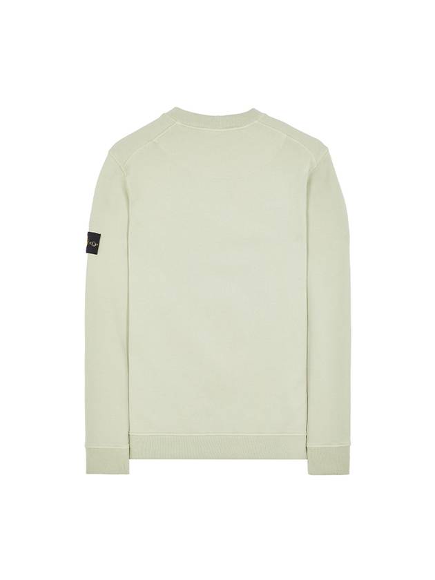 Wappen Patch Garment Dyed Sweatshirt Pistachio - STONE ISLAND - BALAAN 3