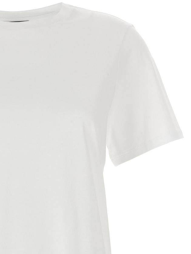 Women's Easy EASY Organic Cotton Short Sleeve T-Shirt White - THEORY - BALAAN 5