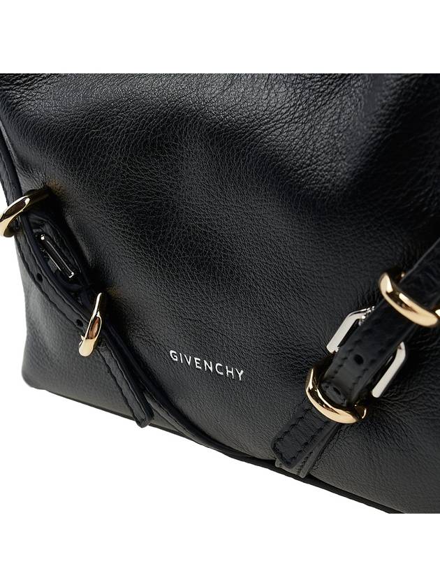 Voyou Small Leather Shoulder Bag Black - GIVENCHY - BALAAN 7