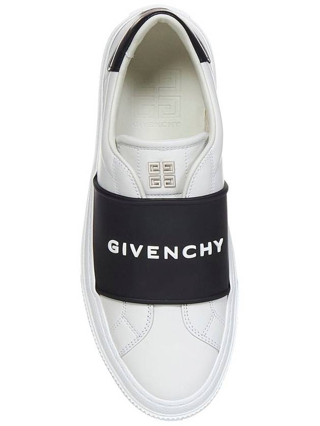 Logo Band City Sports Low Top Sneakers White - GIVENCHY - BALAAN 5