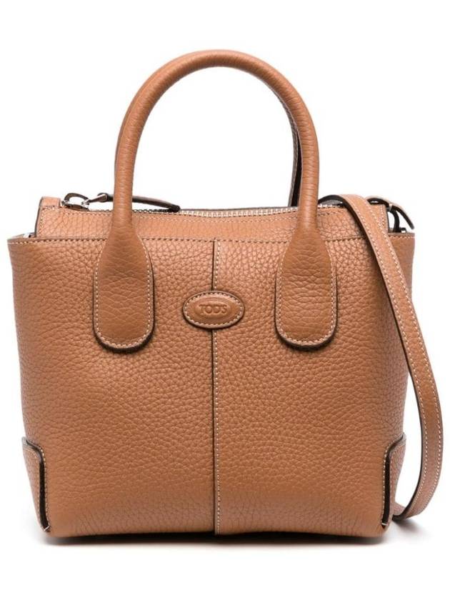 Di Leather Tote Bag Brown - TOD'S - BALAAN 1