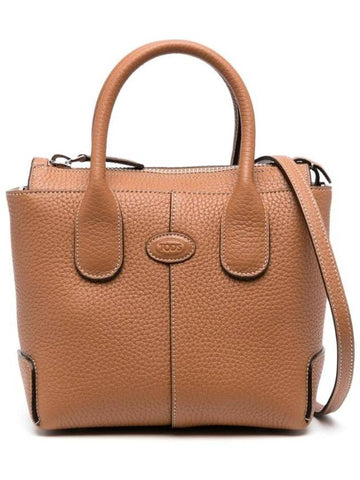 Di Leather Tote Bag Brown - TOD'S - BALAAN 1