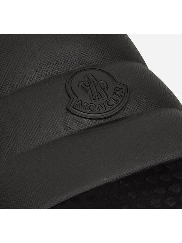 LILO Slide Slippers Black - MONCLER - BALAAN 6