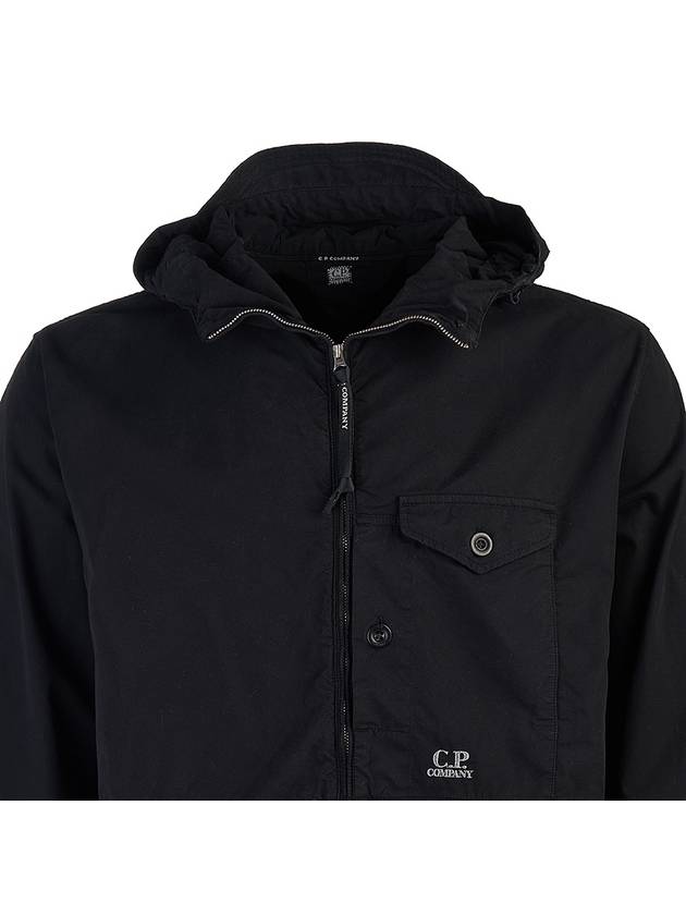 Gabardine Utility Anorak Black - CP COMPANY - BALAAN 5