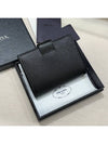 Wallet Saffiano Smooth Leather Half Wallet Black - PRADA - BALAAN 4