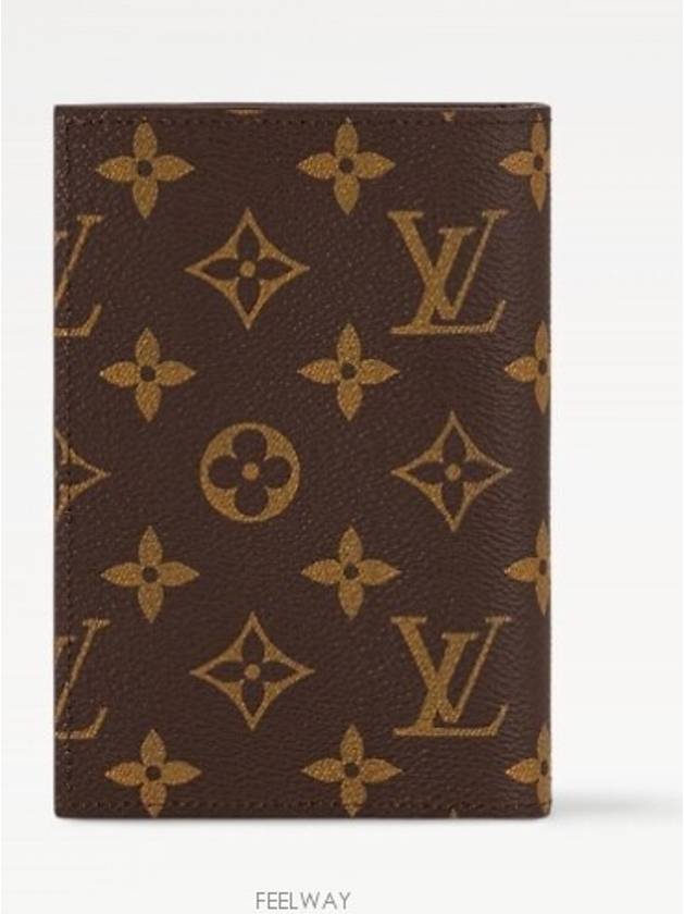 Monogram Passport Wallet Brown - LOUIS VUITTON - BALAAN 6