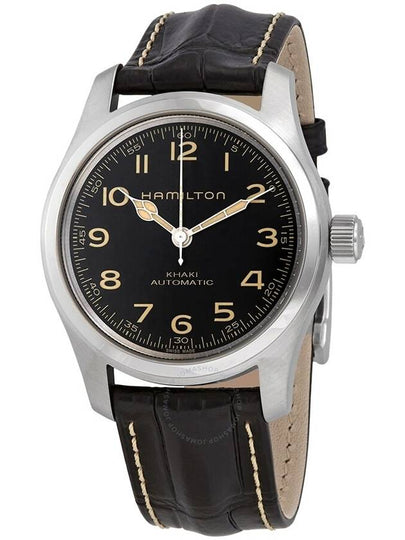 Khaki Field Muff Auto 42mm Watch Black - HAMILTON - BALAAN 2