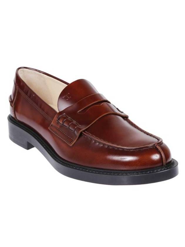 Flat Moccasin Loafer Brown - TOD'S - BALAAN 3