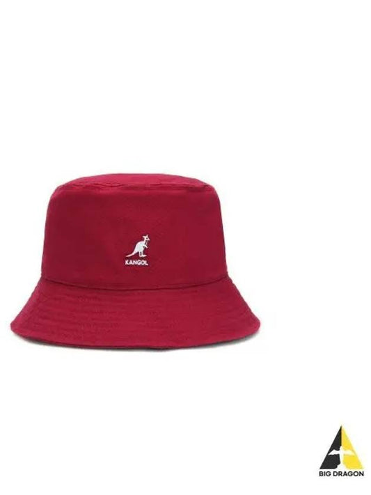 Washed Bucket 4224 Cranberry - KANGOL - BALAAN 1