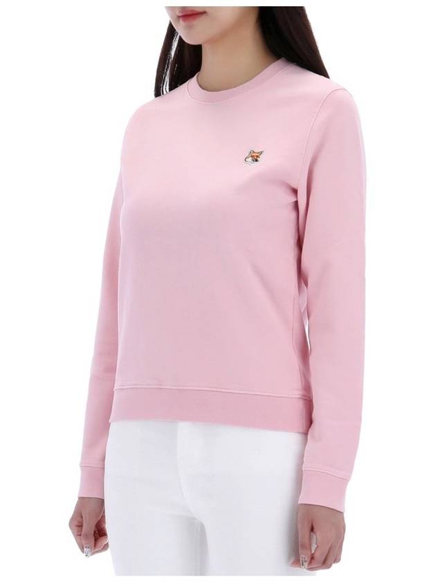 Logo Patch Sweatshirt LW00302KM0001 PALEPINK - MAISON KITSUNE - BALAAN 4