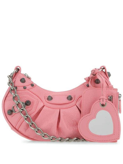 Women's Le Cagol XS Chain Shoulder Bag Pink - BALENCIAGA - BALAAN 2