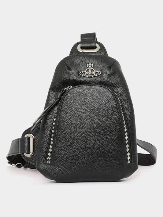 ORB Logo Sling Bag Black - VIVIENNE WESTWOOD - BALAAN 2