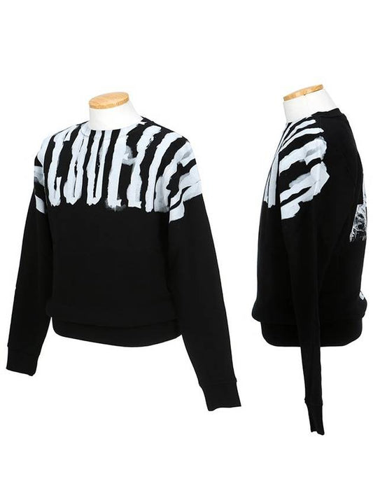 2070 1001 CHACHANI CREW BLACK Sweatshirt - MARCELO BURLON - BALAAN 2