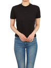 Le Gros Grain Short Sleeve T-Shirt Black - JACQUEMUS - BALAAN 7