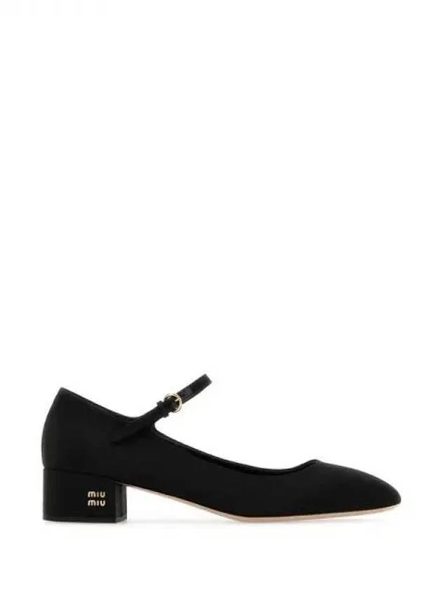 Logo Plaque Mary Jane Pump Heels - MIU MIU - BALAAN 1