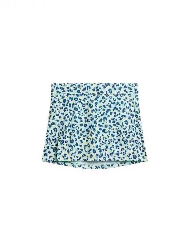 Golf Women s Amelie Print Skirt Tennis Leopard Aruba Blue GWSD09352 O495 Domestic Product GR5Y24051647081 - J.LINDEBERG - BALAAN 1