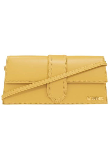 Bambino long shoulder bag dark yellow - JACQUEMUS - BALAAN 1