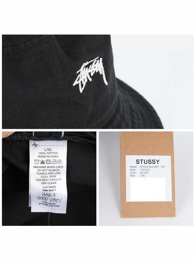 1321023 C 0001 Logo Bucket Hat - STUSSY - BALAAN 4