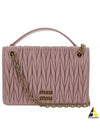 Matelasse Nappa Leather Mini Shoulder Bag Pink - MIU MIU - BALAAN 2