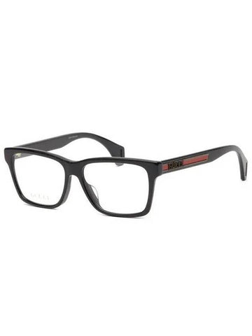 Eyewear Asian Fit Horn-rimmed Glasses Black - GUCCI - BALAAN.